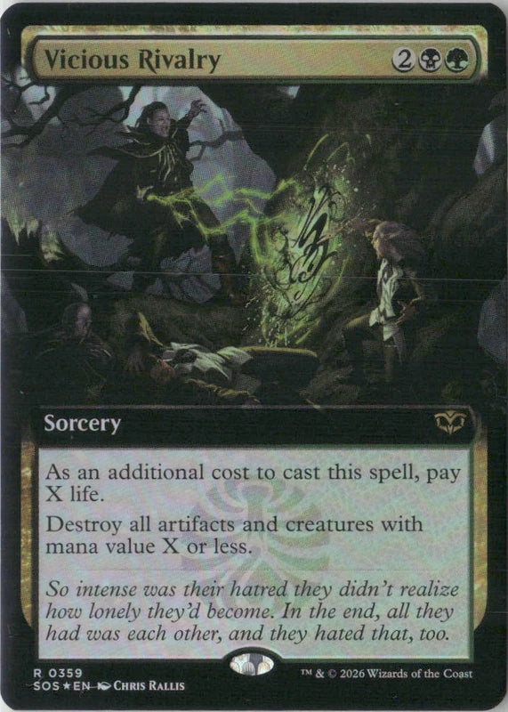 Scan Image | Vicious Rivalry (Extended Art) - Secrets of Strixhaven | [EC3AB168]