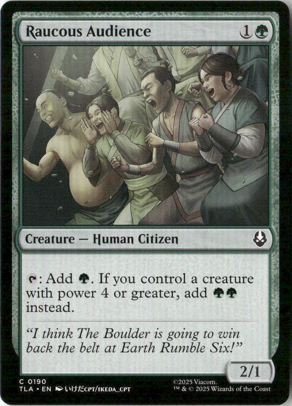 Raucous Audience - Avatar: The Last Airbender
