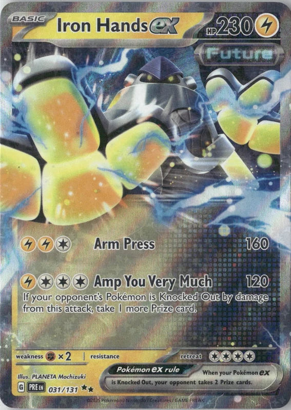 Iron Hands ex - 031/131 - SV: Prismatic Evolutions