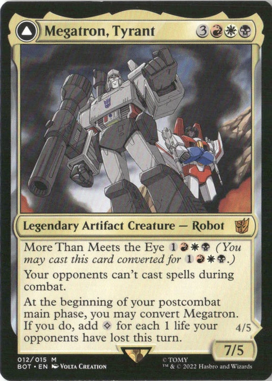 Megatron, Tyrant - Universes Beyond: Transformers