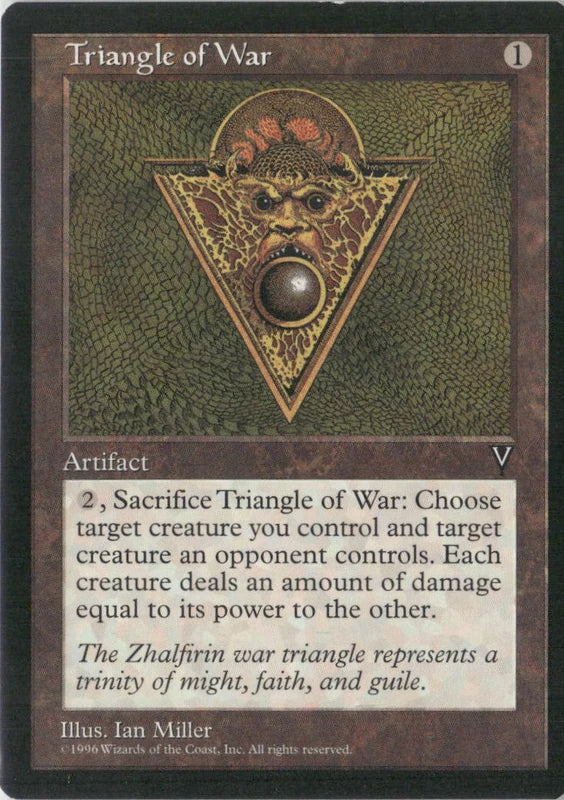 Scan Image | Triangle of War - Visions | [F67C43A5]