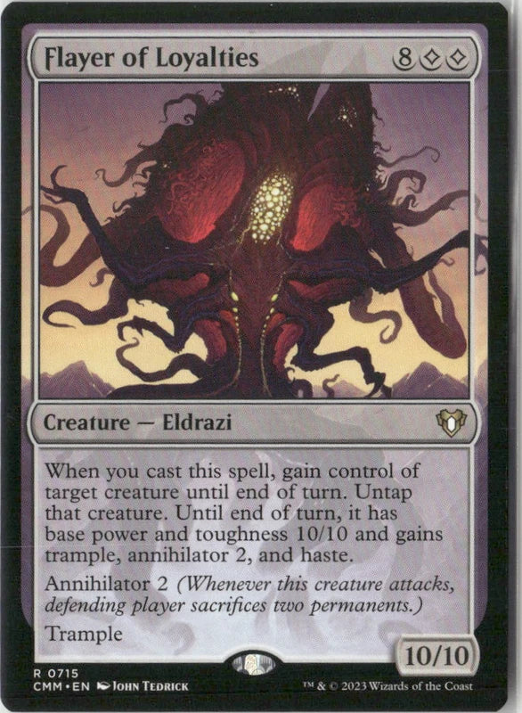Scan Image | Flayer of Loyalties - Commander Masters | [6A5CEC37]