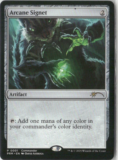 Scan Image | Arcane Signet (CommandFest 2025) - MagicFest Cards | [A656FD02]