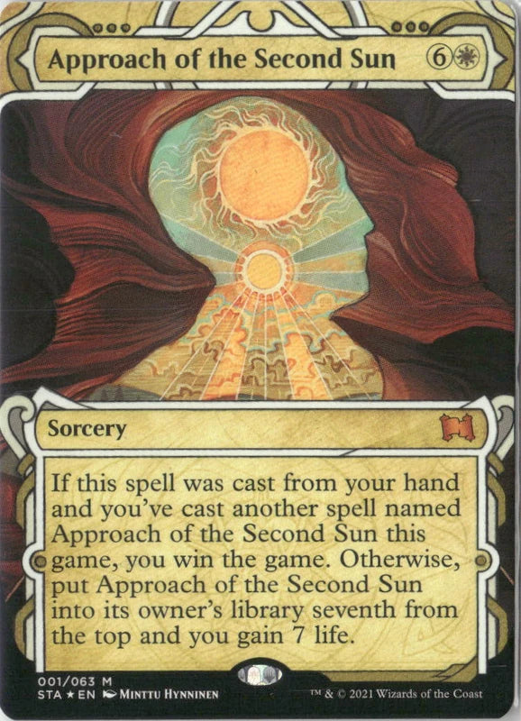 Scan Image | Approach of the Second Sun (Foil Etched) - Strixhaven: Mystical Archive | [81B23601]