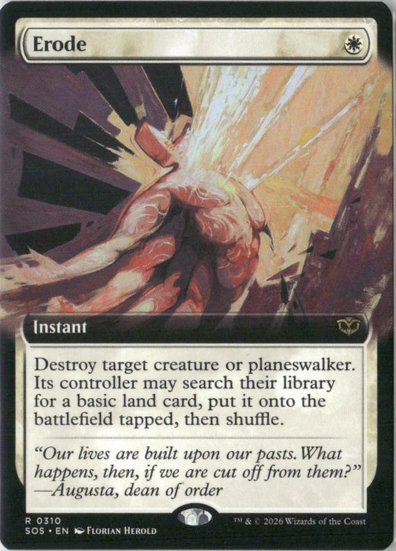 Scan Image | Erode (Extended Art) - Secrets of Strixhaven | [9A099043]