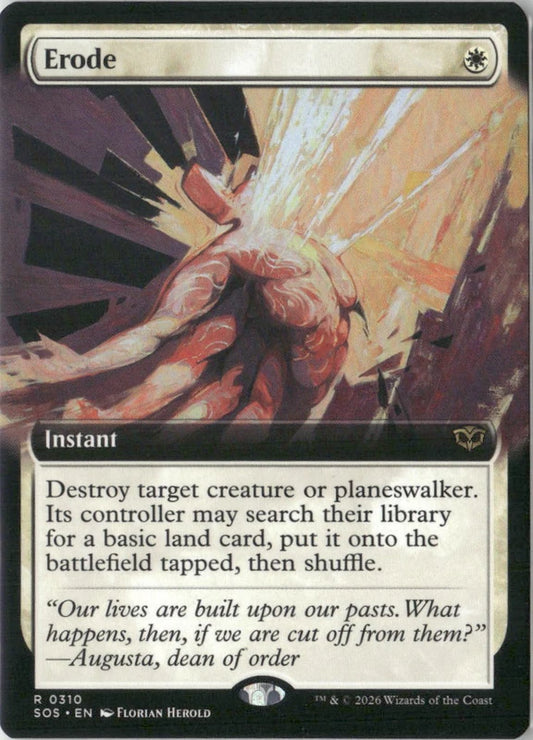 Scan Image | Erode (Extended Art) - Secrets of Strixhaven | [9A099043]