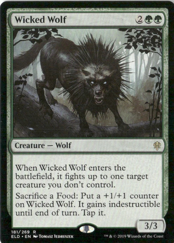 Wicked Wolf - Throne of Eldraine
