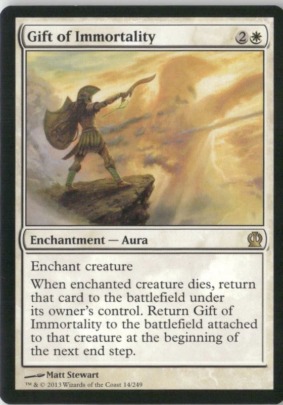 Scan Image | Gift of Immortality - Theros | [186AAF4A]