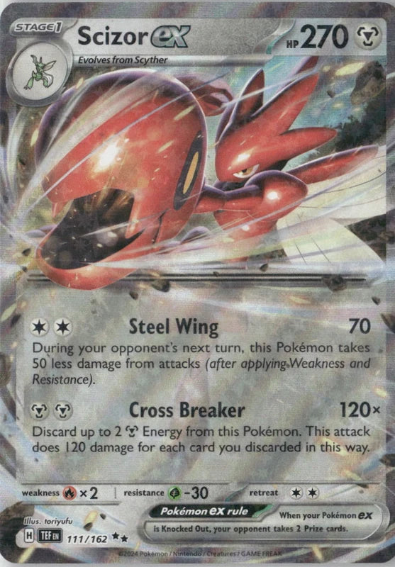 Scizor ex - 111/162 - SV05: Temporal Forces