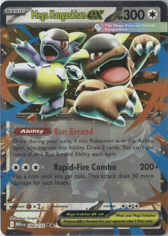 Mega Kangaskhan ex - 104/132 - ME01: Mega Evolution