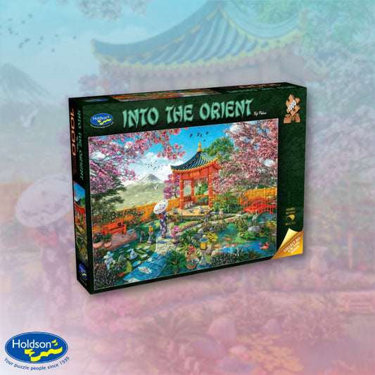 Puzzle - Holdson - Into the Orient - 1000pc Puzzle - Fuji Palace