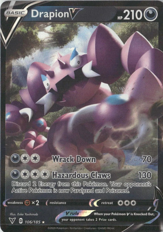 Drapion V - SWSH04: Vivid Voltage