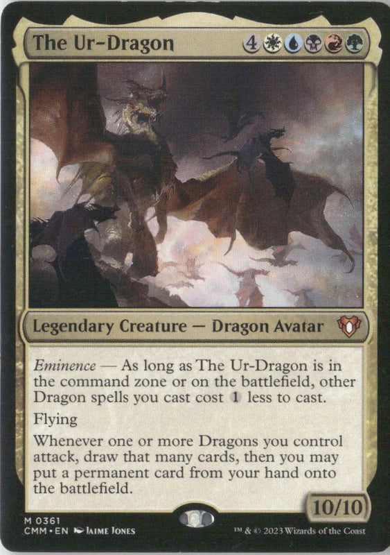 Scan Image | The Ur-Dragon - Commander Masters | [C426E2E6]