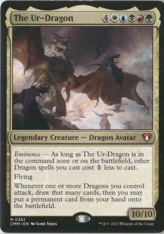 Scan Image | The Ur-Dragon - Commander Masters | [C426E2E6]