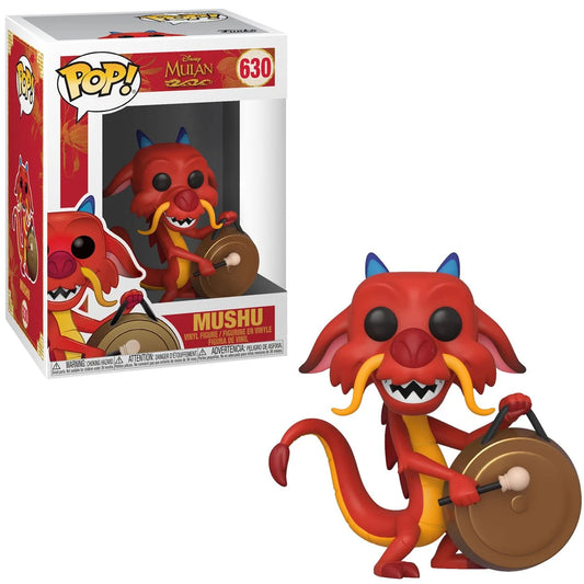 Mulan (1998) - Mushu with Gong Pop! Vinyl #630