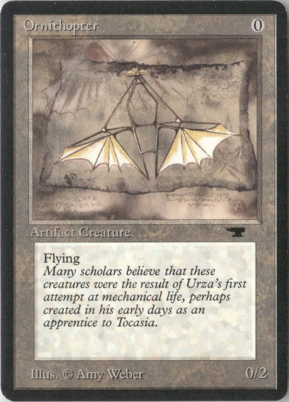 Scan Image | Ornithopter - Antiquities | [99DACB7E]