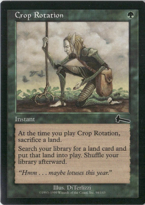 Scan Image | Crop Rotation - Urza's Legacy | [E560B0EF]