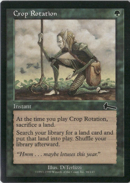 Scan Image | Crop Rotation - Urza's Legacy | [E560B0EF]