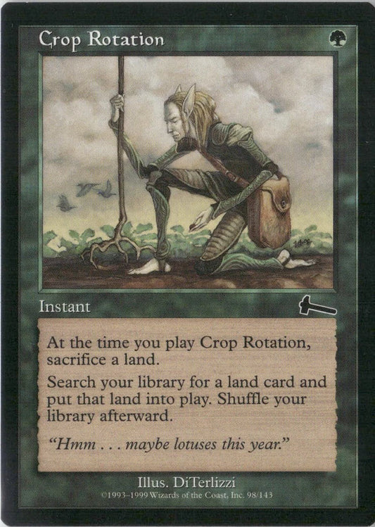 Scan Image | Crop Rotation - Urza's Legacy | [E560B0EF]