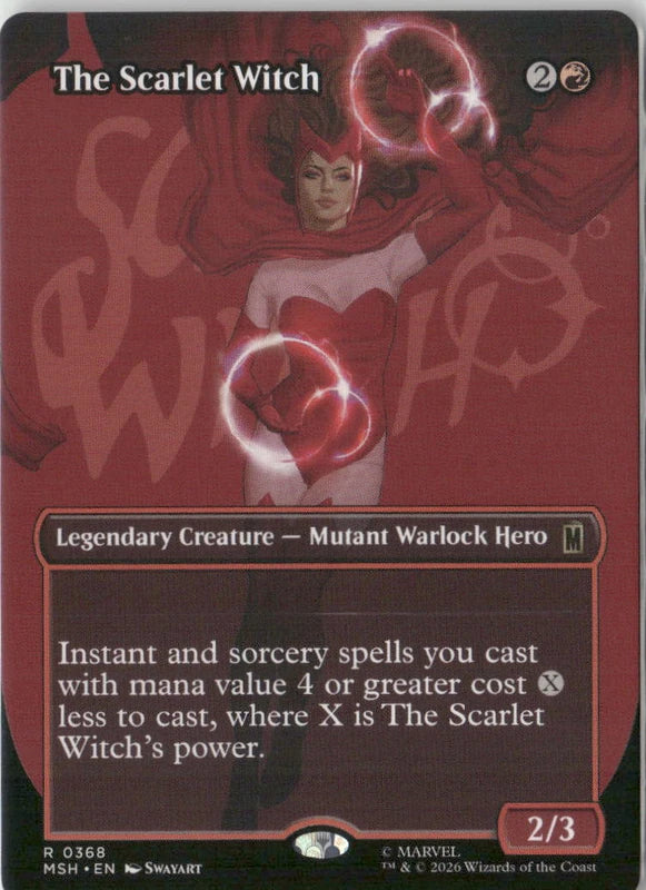 Scan Image | The Scarlet Witch (Borderless) - Marvel Super Heroes | [F0473663]