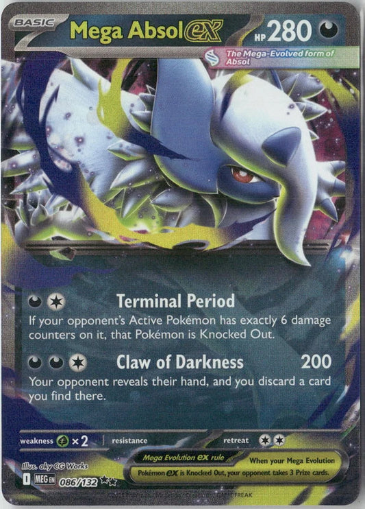 Mega Absol ex - 086/132 - ME01: Mega Evolution