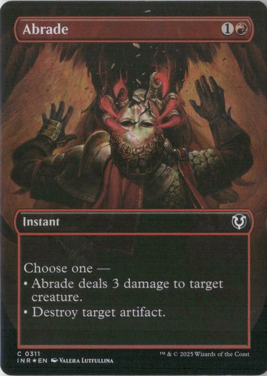 Scan Image | Abrade (Borderless) - Innistrad Remastered | [BC57997F]