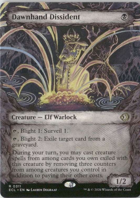 Scan Image | Dawnhand Dissident (Showcase) - Lorwyn Eclipsed | [349EFBEF]