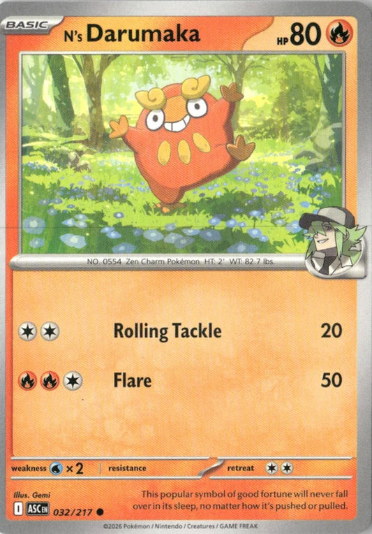N's Darumaka - ME: Ascended Heroes