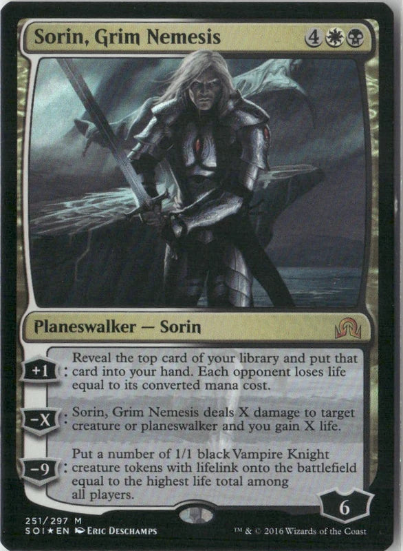 Scan Image | Sorin, Grim Nemesis - Shadows over Innistrad | [E6A0F59B]