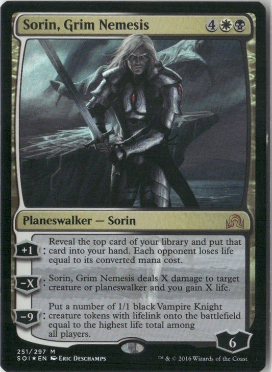 Scan Image | Sorin, Grim Nemesis - Shadows over Innistrad | [E6A0F59B]