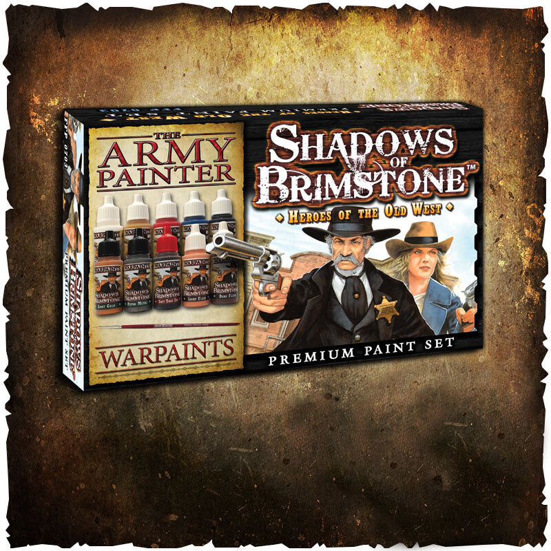 Shadows of Brimstone - Heroes of the Old West Paint Set (SOBS)