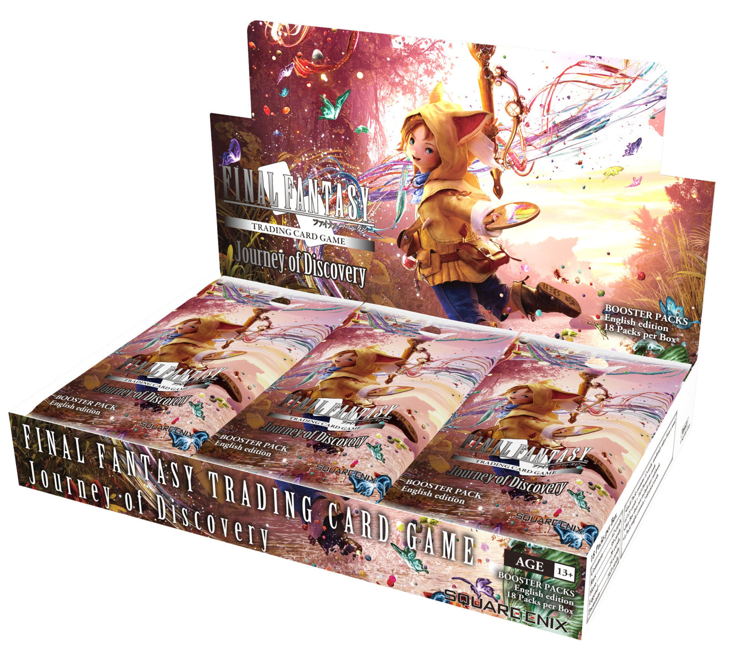 Final Fantasy Trading Card Game XXVIII - Journey of Discovery (Display of 18 Boosters)