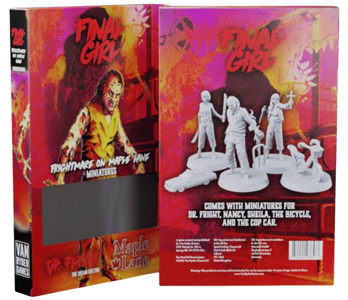 Final Girl Miniatures Frightmare on Maple Lane