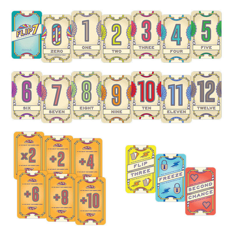 Flip 7 Hangsell Edition (CDU with order of 8 units)