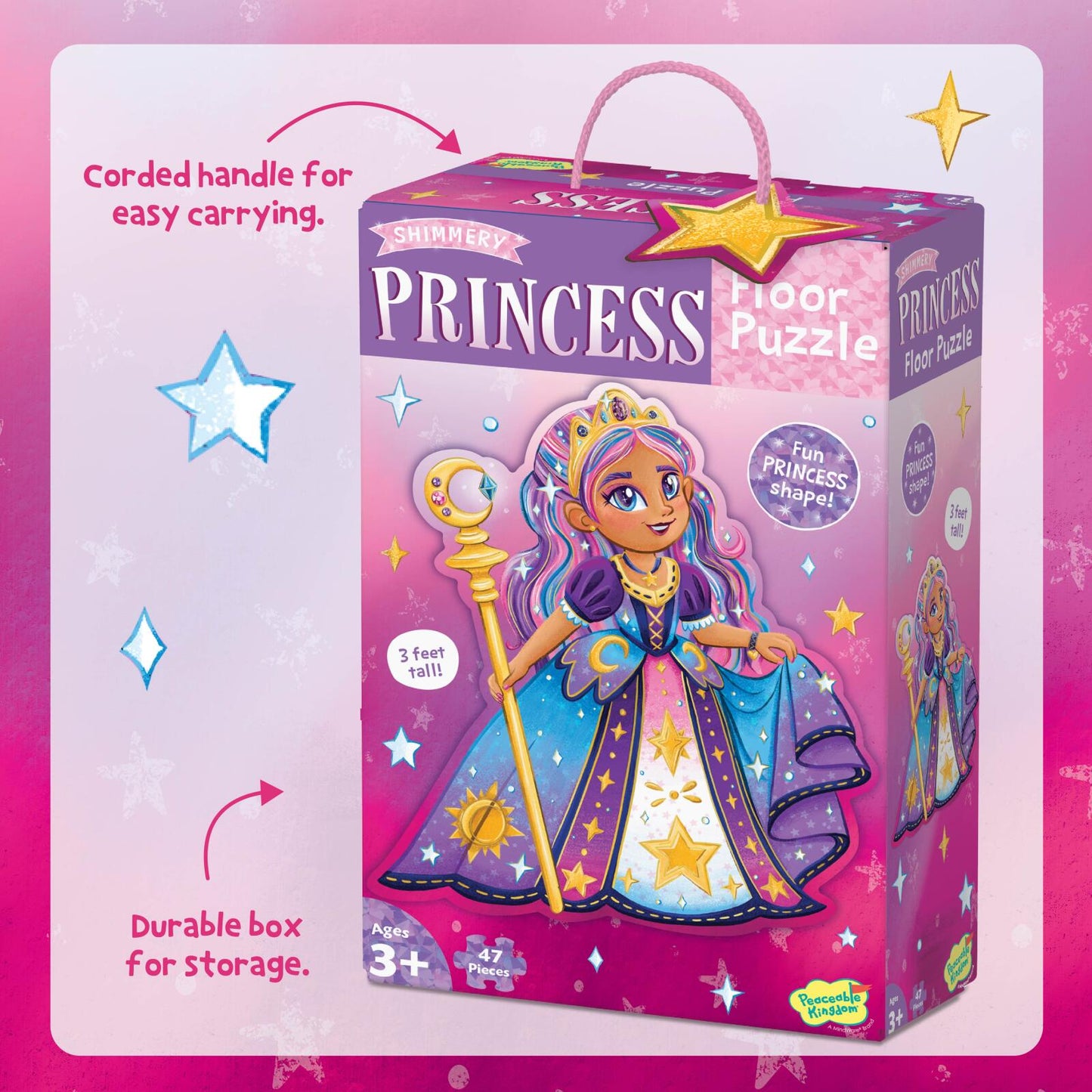Floor Puzzle Princess 47 Pieces