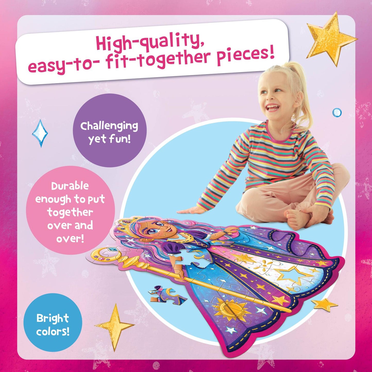 Floor Puzzle Princess 47 Pieces