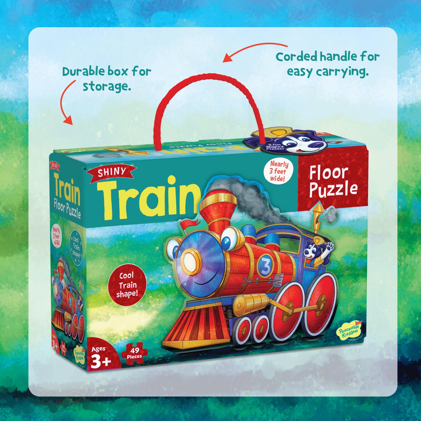 Floor Puzzle Train 49 Piece