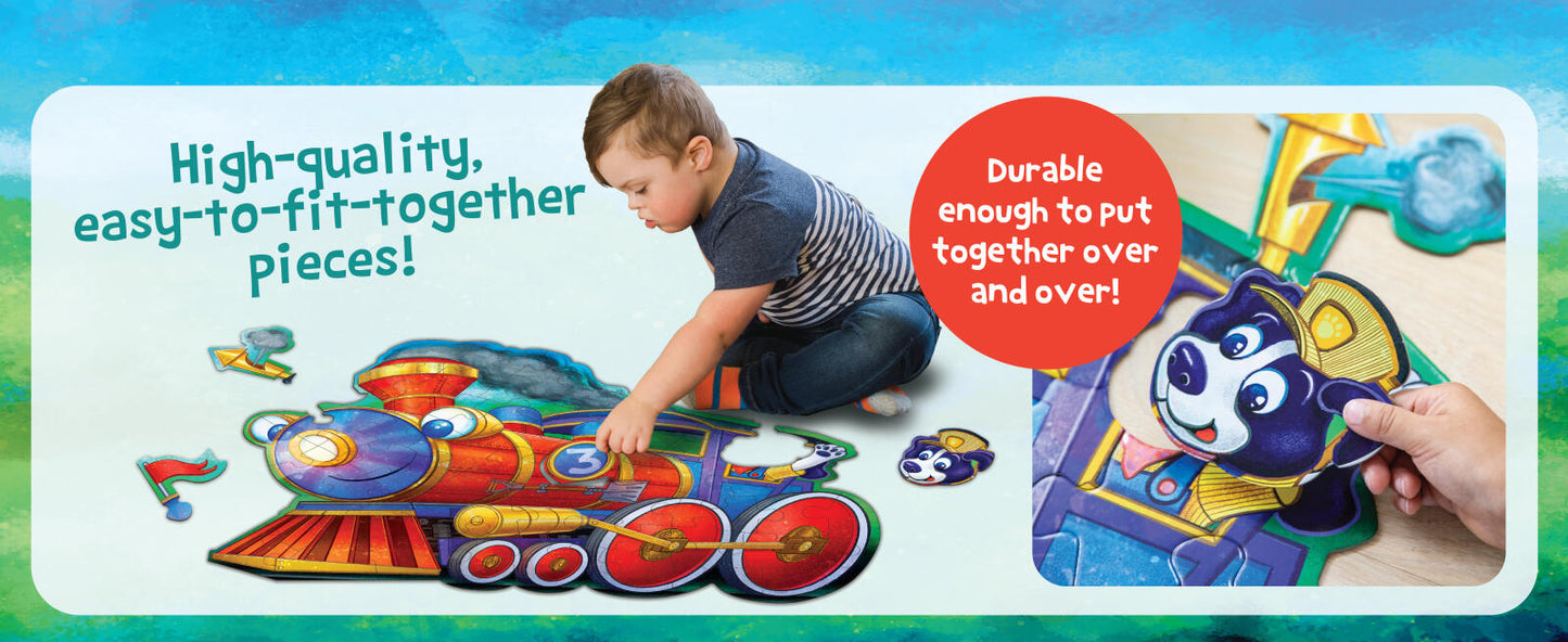 Floor Puzzle Train 49 Piece