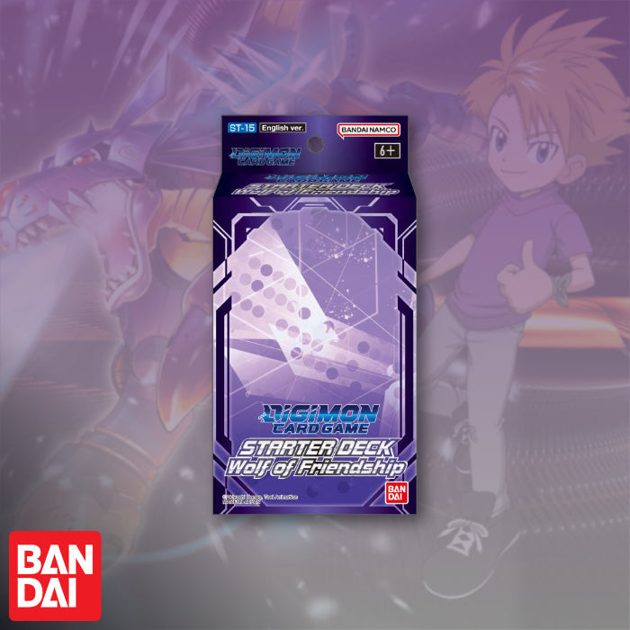 digimon card game wolf of friendship TCG starter deck comes out October 13. Preorder Today! So what are you waiting for Starter Deck Steel Wolf of