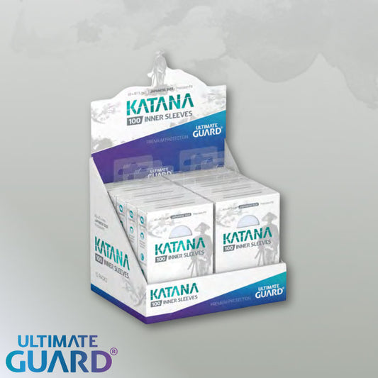 Ultimate Guard Katana Japanese Size Inner Sleeves Transparent (100)