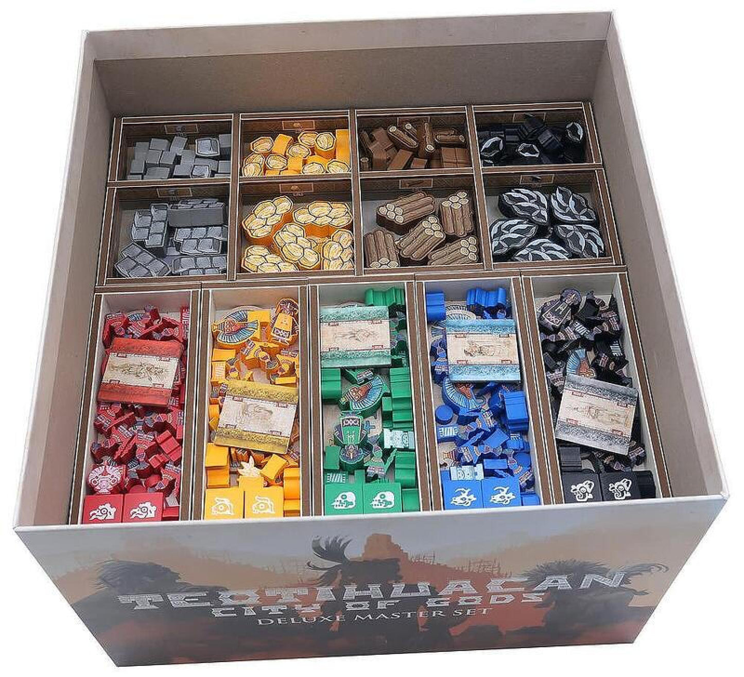 Folded Space Colour Game Inserts - Teotihuacan Deluxe Master Set