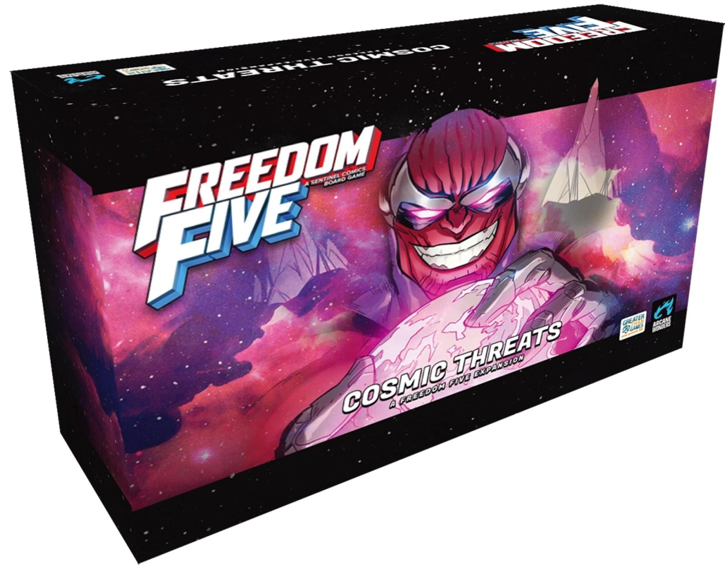 Freedom Five Cosmic Threats Expansion (Kickstarter Painted Edition)
