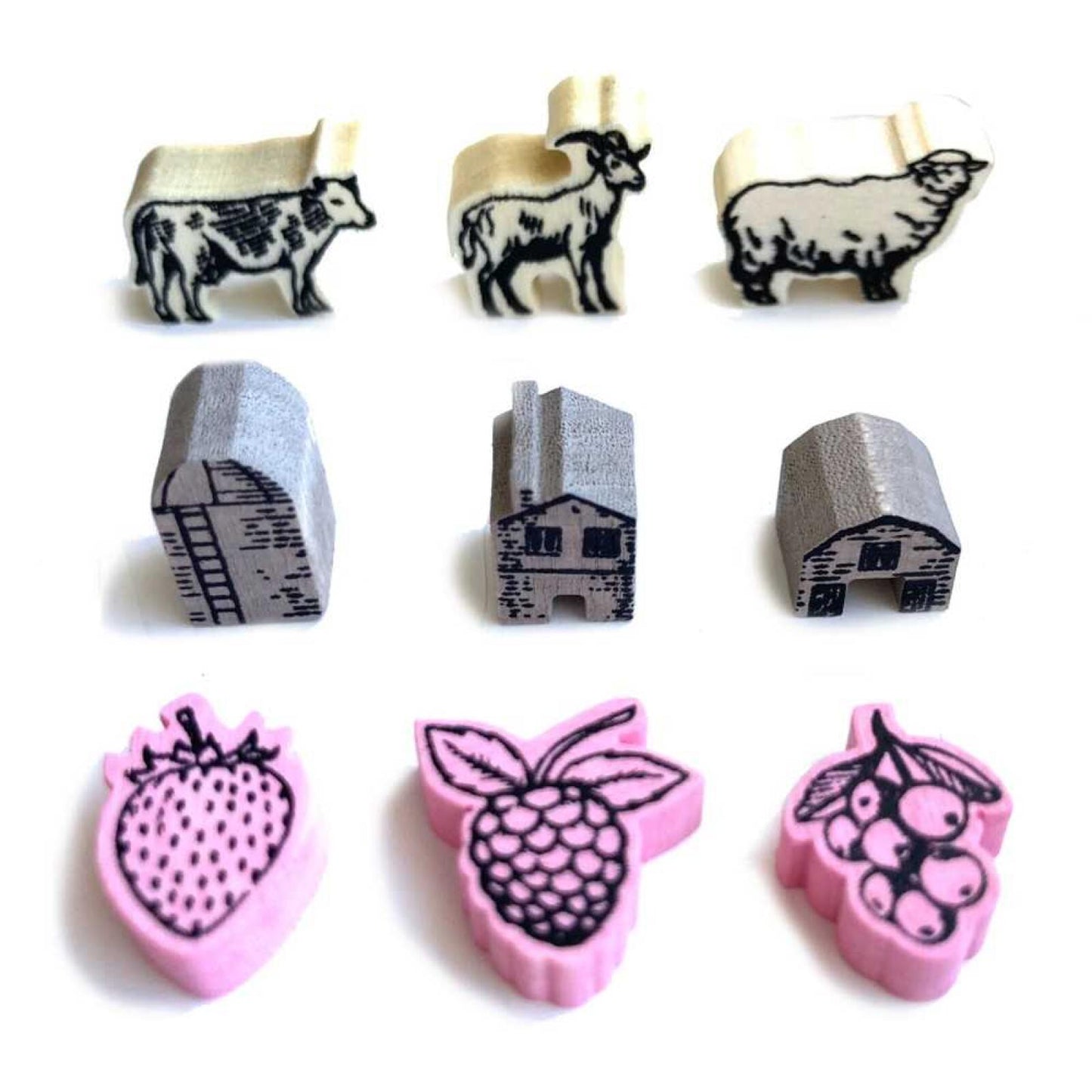 Fromage - Upgraded Wood Tokens