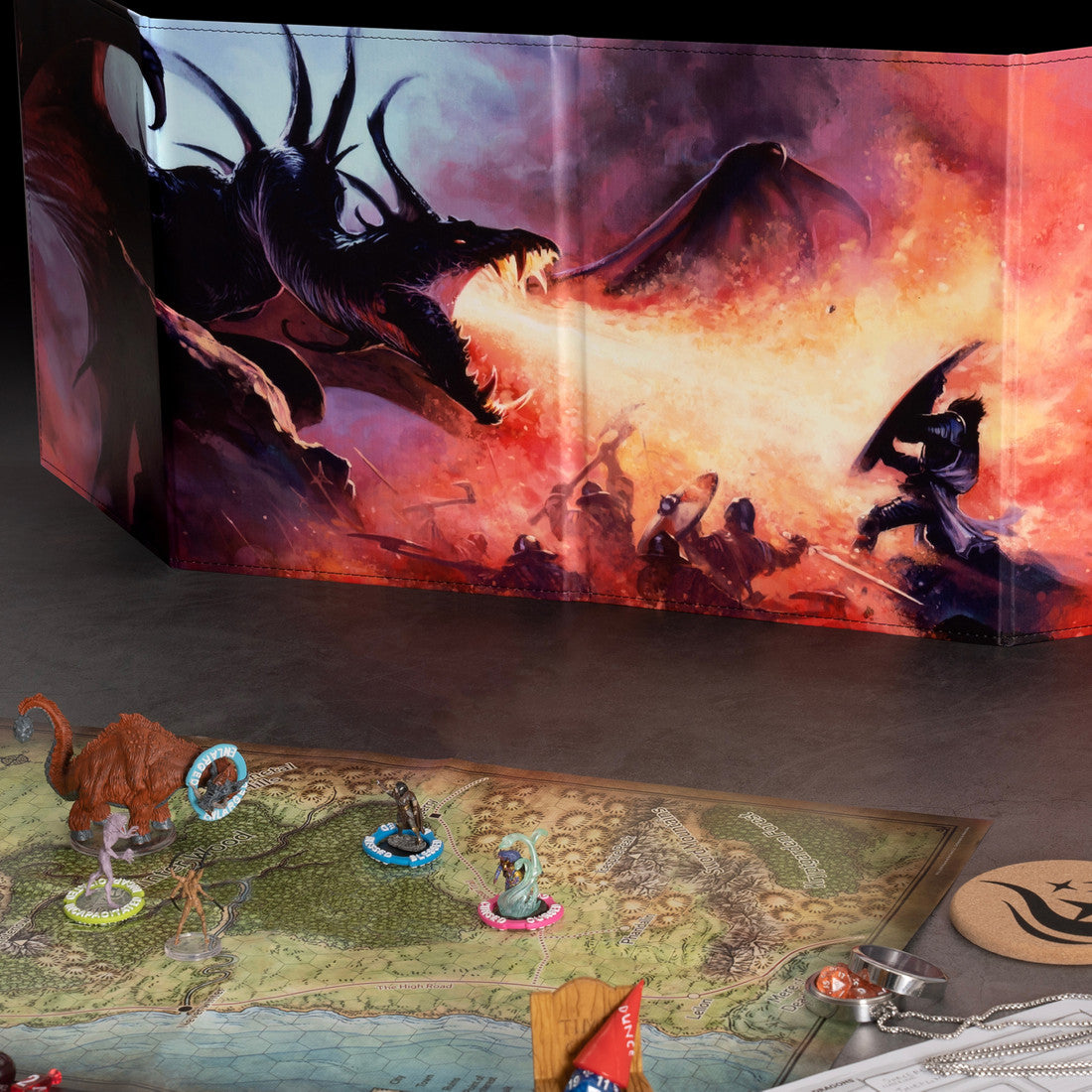Full Color Customizable DM Screen (DM/GM)