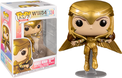 Wonder Woman 2: WW84 - Wonder Woman Gold Flying Pose Pop! Vinyl #324