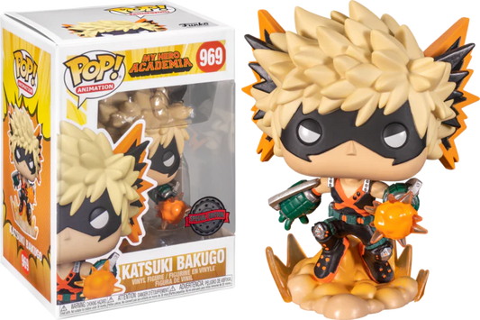 My Hero Academia - Bakugo with Explosion Metallic US Exclusive Pop! Vinyl #969