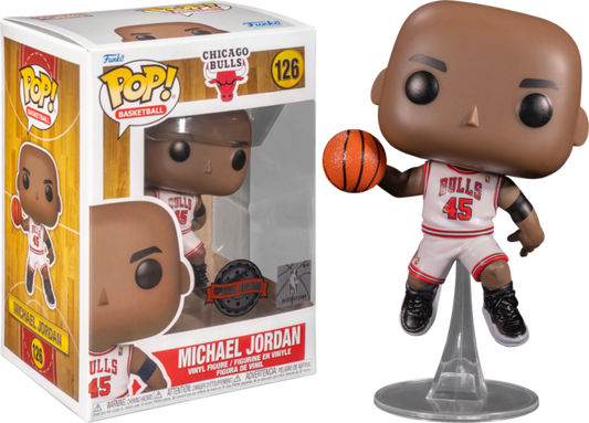 NBA: Bulls - Michael Jordan (1995 Playoffs) US Exclusive Pop! Vinyl #126
