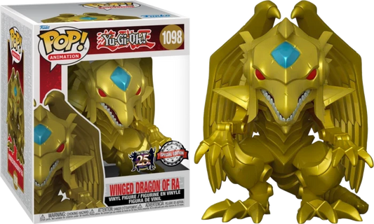 Yu-Gi-Oh! - Winged Dragon of Ra Metallic US Exclusive 6" Pop! Vinyl #1098