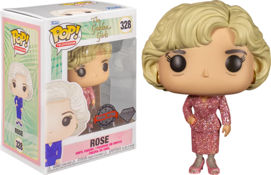 Golden Girls - Rose Diamond Glitter US Exclusive Pop! Vinyl #328