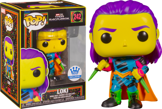 Thor 3: Ragnarok - Loki Blacklight Pop! Vinyl